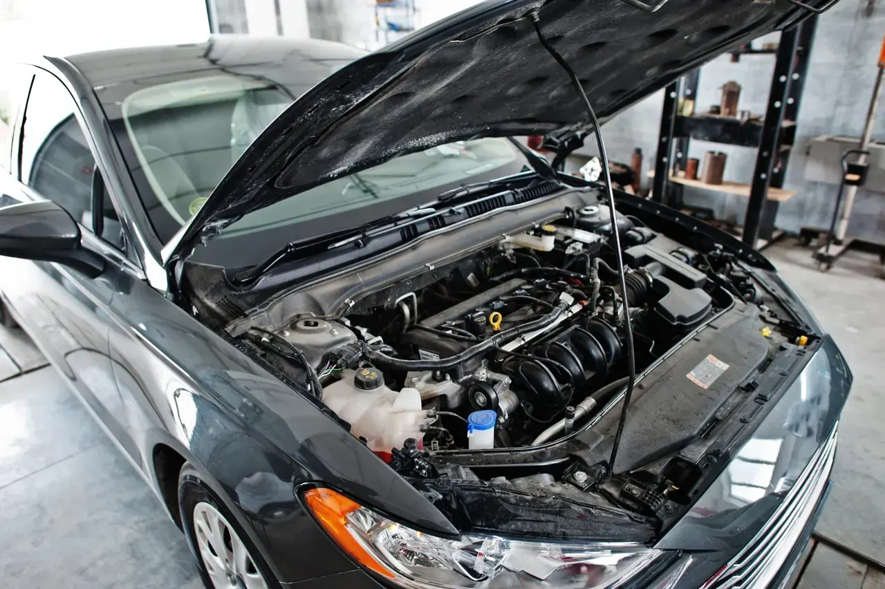 Engine repair work at PPC Garage